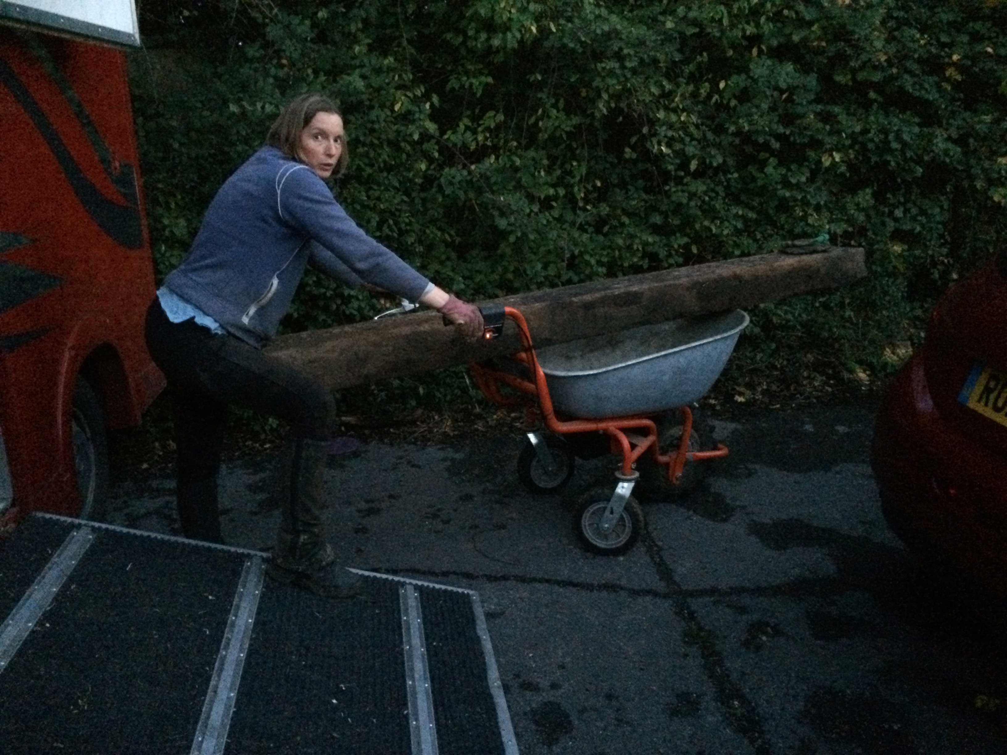 Wheelbarrow sleeper 2