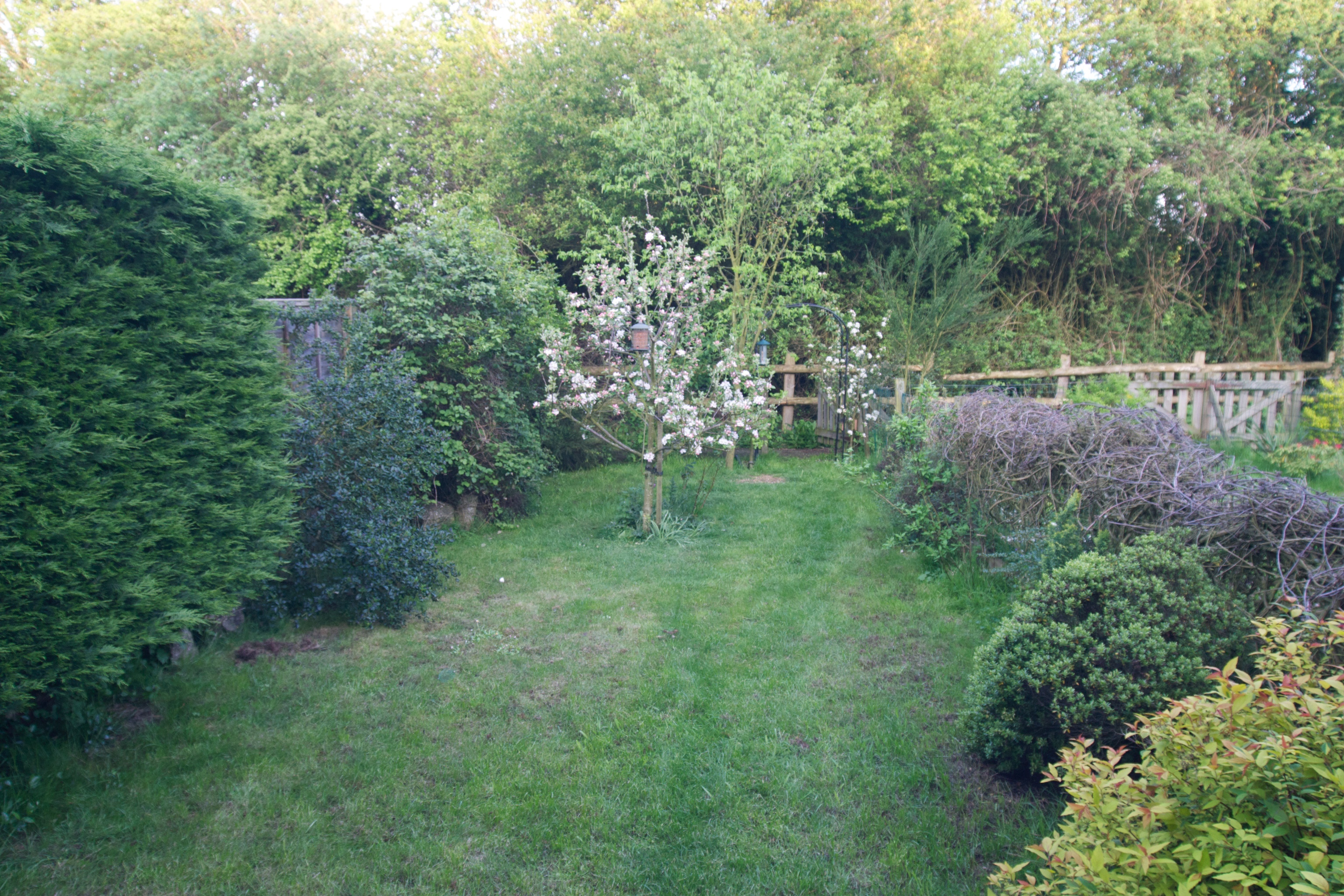 Original garden circa 2004 - Away from house