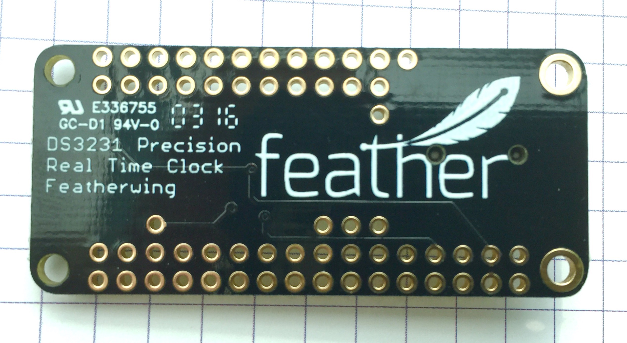 Adafruit-DS3231-Precision-RTC-Featherwing-Back
