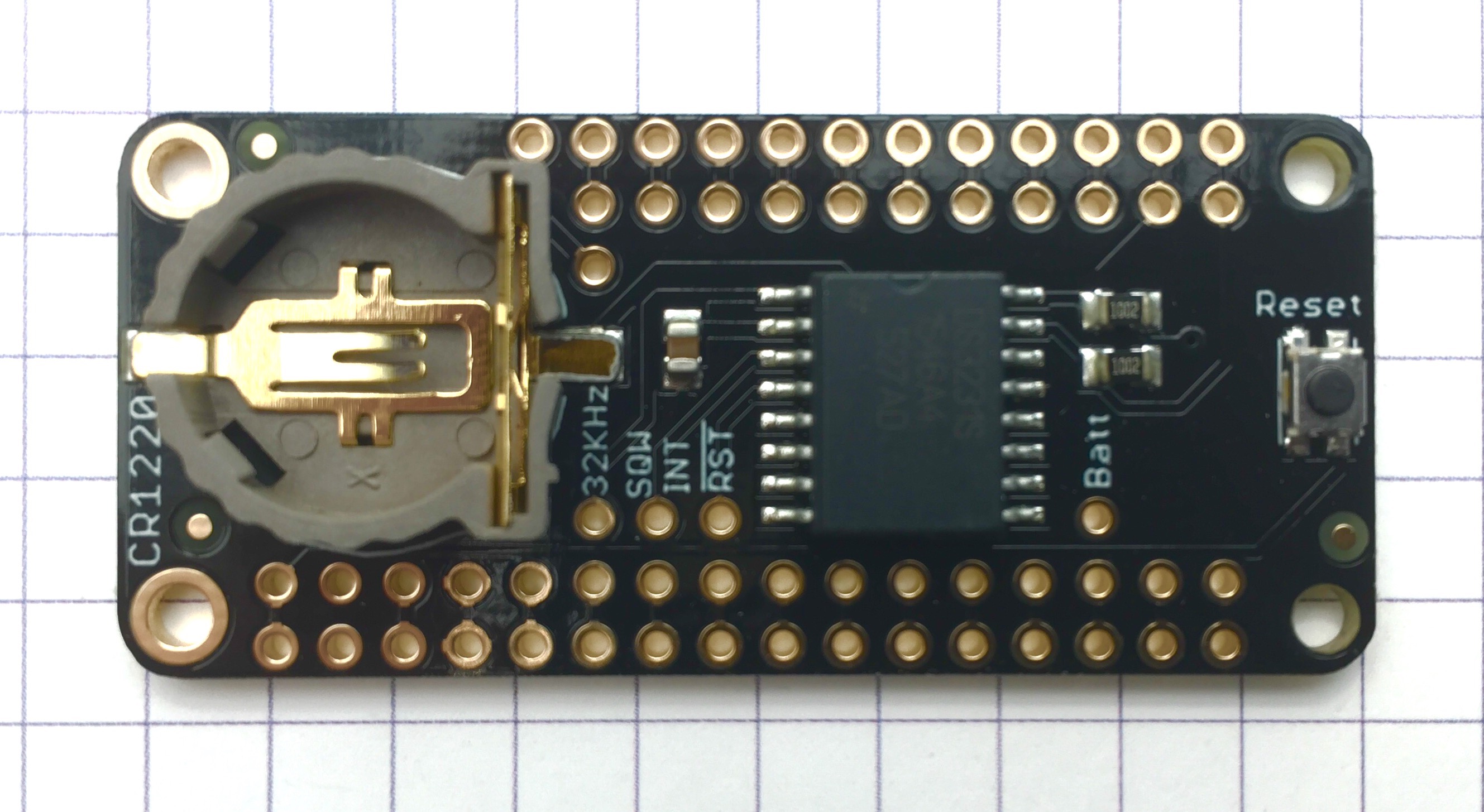 Adafruit-DS3231-Precision-RTC-Featherwing-Front