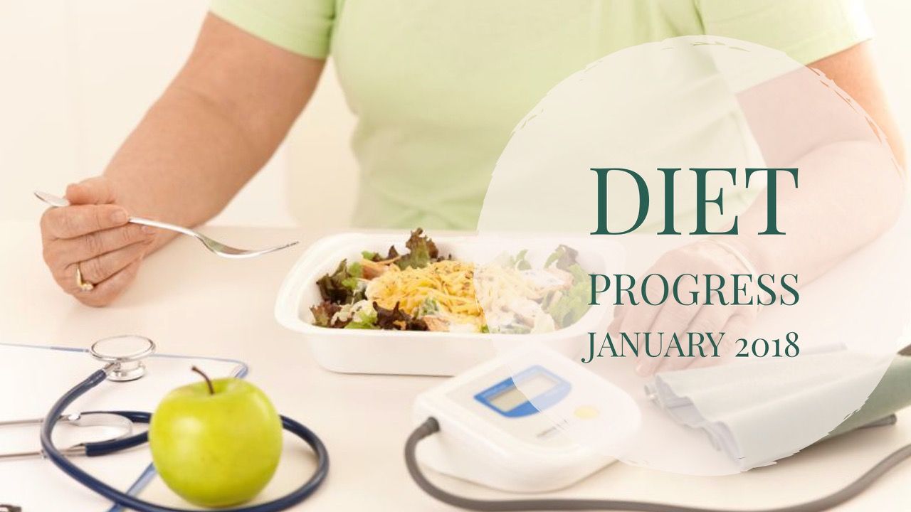 Diet Progress Report - January 2018