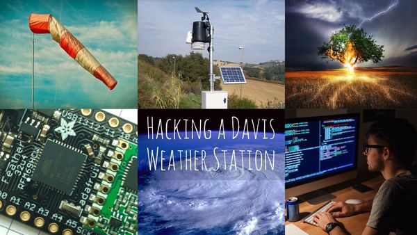 Hacking a Davis Wireless Vantage Pro 2 Weather Station: Part 2 - the basic hardware
